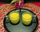 A picture of step 6 of Turmeric Latte/Golden Milk.