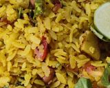कांदा बटाटा पोहा मुंबई स्ट्रीट स्टाइल (Kanda batata poha mumbai street style recipe in hindi) रेसिपी चरण 5 फोटो