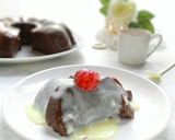 Foto langkah ke 3 dari resep Puding Brownies.