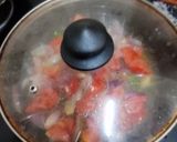 A picture of step 4 of Hare Chane Ke Sabji.