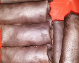 Foto langkah ke 5 dari resep 94. Piscok suju gulung dadar cokelat.