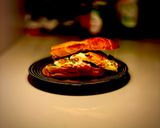 Foto del paso 2 de la receta: Huevo sobre pechuga de pavo Ahumada