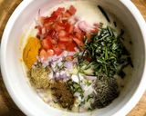 A picture of step 2 of Mixed Dal & Rosemary Cheela.