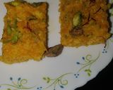 A picture of step 5 of Mango Kalakand.
