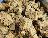 A picture of step 4 of Left over rice Lauki muthiya.