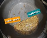 A picture of step 5 of Moong soup.