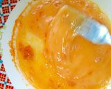 A picture of step 4 of Banana French toast roll ups with peanut sauce. #breakfastideas.