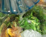 A picture of step 1 of Mango Sattu.