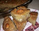Basbousa (semolina cake) recipe step 8 photo