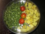 Beans aloo bhaji