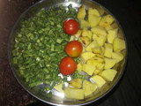 Beans aloo bhaji