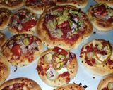 صورة لخطوة 6 من وصفة ميني بيتزا بأسهل طريقة 😋👨‍🍳