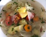 Foto langkah ke 8 dari resep Masakan Anak Kos - Sop Sayur Kentang Wortel Kubis.