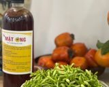 Hình bước làm 1 của món Hoa đu đủ đực ngâm mật ong chữa ho cực tốt