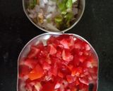 A picture of step 4 of Super tasty lauki veg tikki with tomato onion gravy.