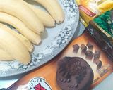 Foto langkah ke 1 dari resep Snack Pisang Ambon Frozen Coklat Kacang.