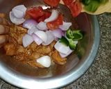 A picture of step 2 of Chicken Shashlik.