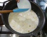A picture of step 3 of Pastry Halwa (Bread Halwa).