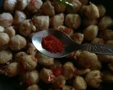 A picture of step 8 of Soya Chunks Fry.