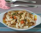 Foto langkah ke 4 dari resep Seblak Ceker Macaroni.