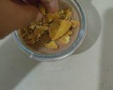 Foto langkah ke 3 dari resep Puding pisang coklat (snack MPASI 9+).