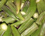 चटपटी भिंडी (Chatpati bhindi recipe in hindi) रेसिपी चरण 1 फोटो