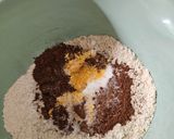 Banános csokis brownie GM recept fázis 2 fotója