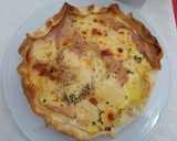 Foto del paso 5 de la receta: Tarta de Jamón y Queso mega fácil