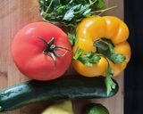 Une image de l'étape 1 de Tartare de courgette - apéritif.