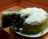 Foto langkah ke 7 dari resep Brownies chocholatos avocado glaze green tea.