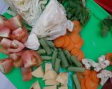 Foto langkah ke 1 dari resep Sayur Sop/sup sederhana (tanpa ayam/daging bisa).