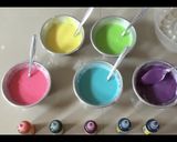 Foto langkah ke 5 dari resep Puding Rainbow Ekonomis.