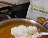 A picture of step 6 of Dal Makhani.