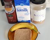 Foto del paso 1 de la receta: Desayuno caliente día 1>Café con leche>Tostada>Plátano