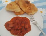 Foto del paso 8 de la receta: Hojaldras con Salchichas guisadas 🇵🇦