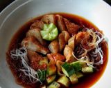 Foto langkah ke 9 dari resep Pempek Dos (tanpa ikan).