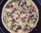 সসেজ পিজ্জা (ওভেন ছাড়া) (sausage pizza recipe in Bengali) রেসিপির ধাপ 12 ছবি