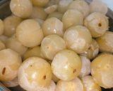 A picture of step 1 of Amla candy.