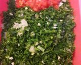 A picture of step 1 of Vegetable and Egg Omelette.
