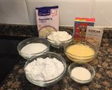 Foto del paso 1 de la receta Galletas de almendra craqueladas