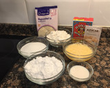 Foto del paso 1 de la receta: Galletas de almendra craqueladas