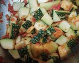 A picture of step 4 of Pumpkin Masala with maggi masala e magic.