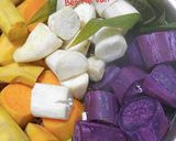 Hình bước làm 1 của món Chè khoai dẻo