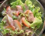 Foto langkah ke 4 dari resep Salad simple hasil panen kebun sendiri.