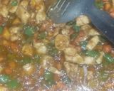 A picture of step 4 of Sweet and sour chicken.