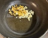 A picture of step 1 of Peanut butter sauce.
