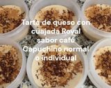 Foto del paso 9 de la receta: Tarta de queso con cuajada Royal sabor café Capuchino normal o individual