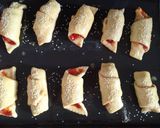 Virslis kifli recept fázis 6 fotója