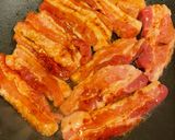 A picture of step 1 of Caramelized Pork Belly.