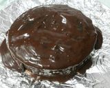 Foto langkah ke 7 dari resep Choco Green Tea Moist Cake.